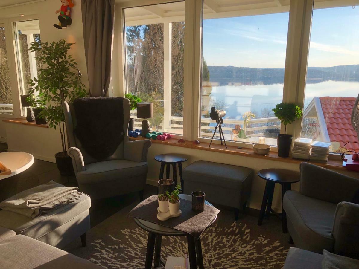 Lovely Studio Apartment Seaview & Private Sauna Lerum ภายนอก รูปภาพ